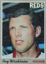 1970 Topps Baseball Cards      022      Ray Washburn